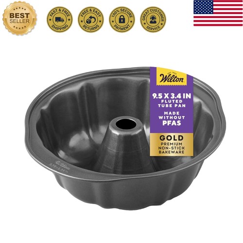Gold non stick - non-stick, fluted